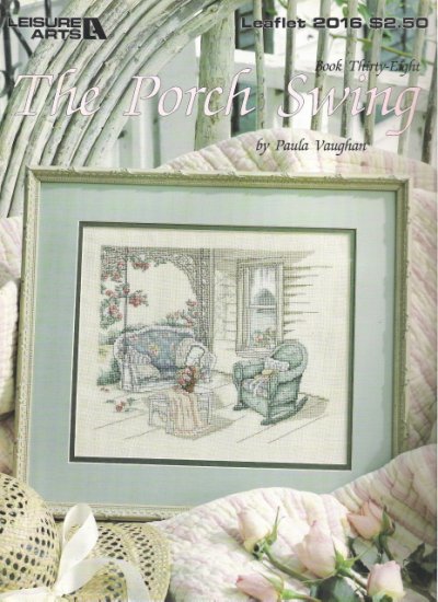 Leisure Arts Leaflet The Porch Swing by Paula Vaughan