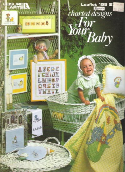 Leisure Arts Leaflet 158 Charted Designs for your Baby