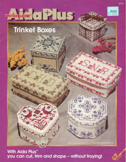 Zweigart Aida Plus Trinket Boxes