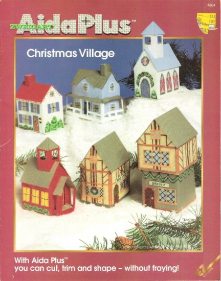 Zweigart Aida Plus Christmas Village
