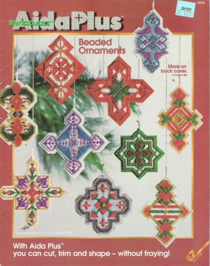 Zweigart Aida Plus Beaded Ornaments