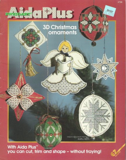 Zweigart Aida Plus 3D Christmas Ornaments