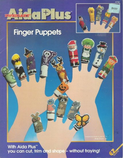 Zweigart Aida Plus 3D Finger Puppets
