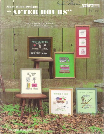 Mary Ellen Designs "After Hours" Counted Cross Stitch