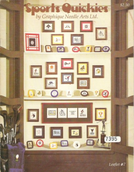 Sports Quickies Counted Cross Stitch Leaflet #7