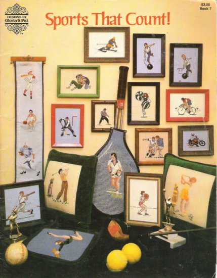 Sports That Count! Designs by Gloria and Pat Counted Cross Stitch