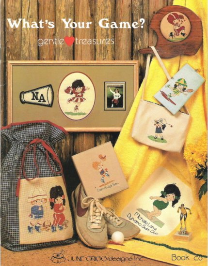 What's Your Game? Designs by June Grigg Counted Cross Stitch