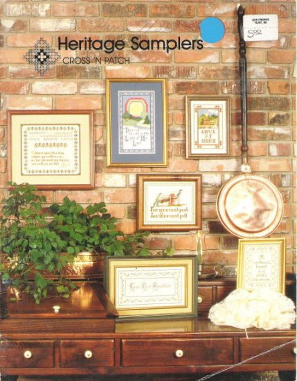 Heritage Samplers Cross Stitch Book