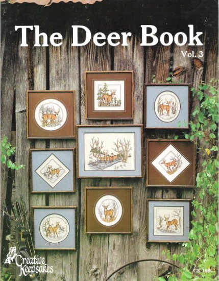 The Deer Book Volume 3 Counted Cross Stitch Book