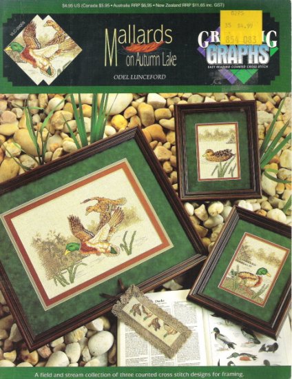 Mallards on Autumn Lake Cross Stitch Book