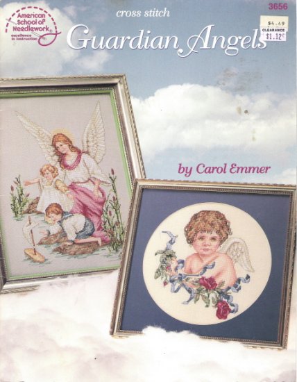 Cross Stitch Guardian Angels by Carol Emmer and the American School of Needlework