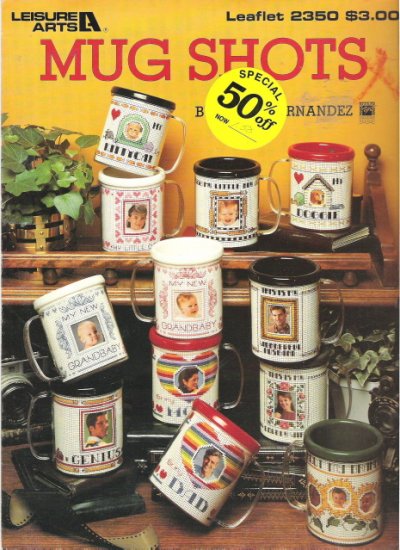 Leisure Arts Leaflet 2350 Mug Shots