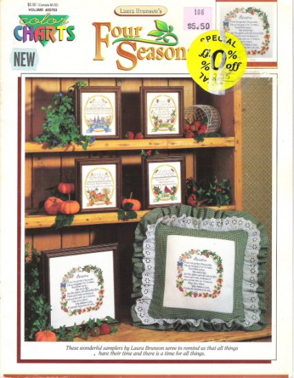 Laura Brunson's Four Seasons Cross Stitch Book