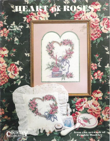 Heart of Roses Country Cross Stitch