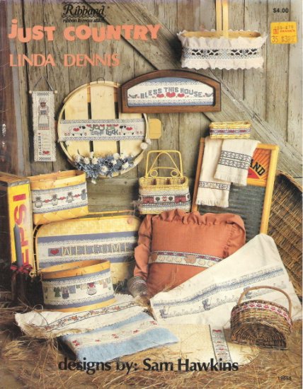 Just Country Linda Dennis Cross Stitch Book