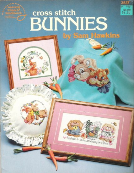 Cross Stitch Bunnies #3537 by Sam Hawkins