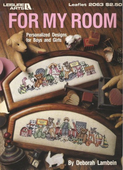 Leisure Arts Leaflet #2063 For My Room by Deborah Lambein