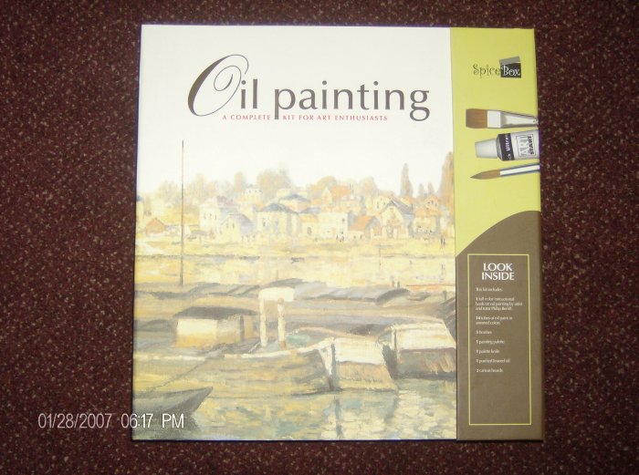 Oil painting a complete kit