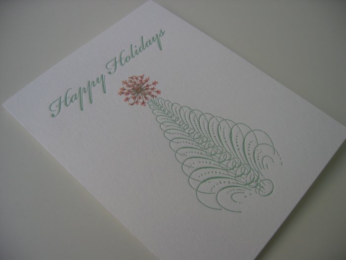 Happy Holidays Christmas tree