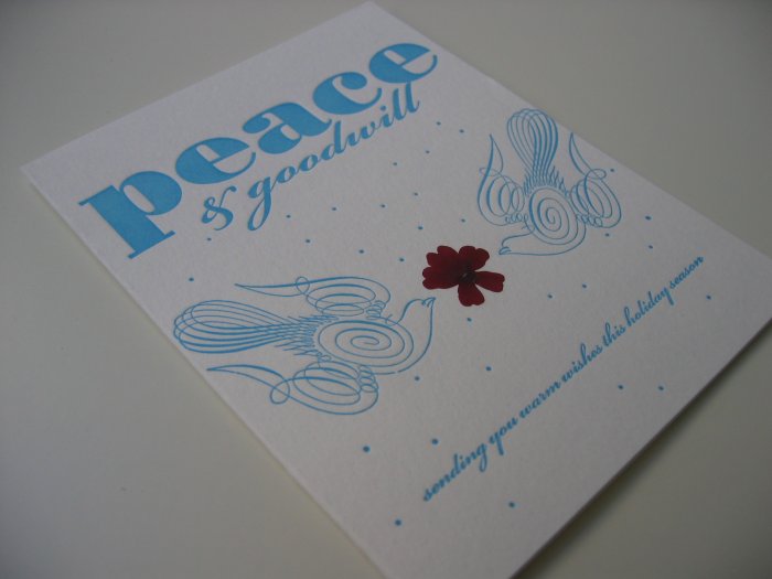 Peace & Goodwill Dove