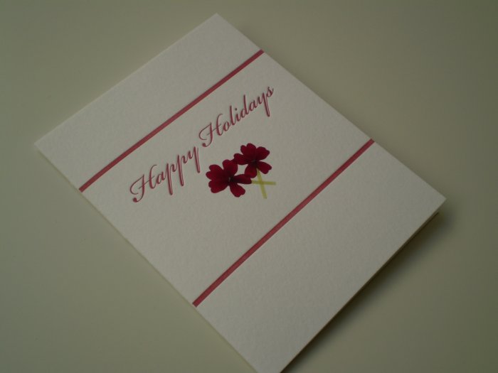 Happy Holidays Flowers