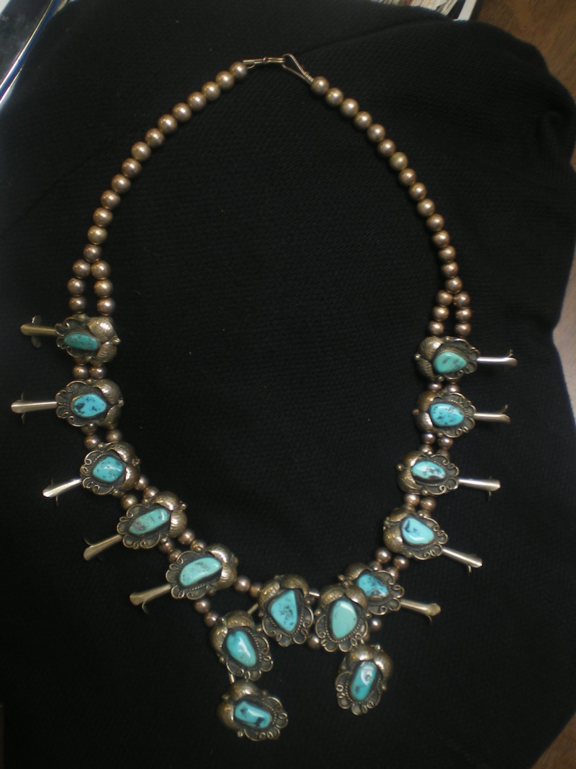 Sterling and Turquoise Necklace