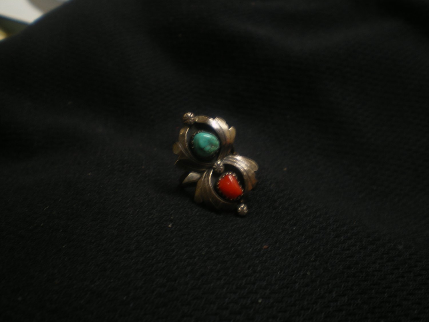 4.9 gram 2 pc. Turquoise ring