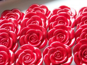 Red Rose Beads