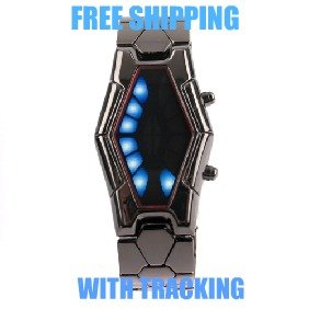 THE NEW EXCLUSIVE " SNAKE " LED DIGITAL WRIST WATCH