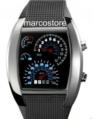 speedometer led watch