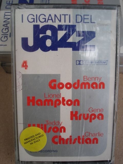 I Giganti Del Jazz Vol. 4 Benny Goodman, Lionel Hampton, Teddy Wilson, Gene Krupa ,Charlie Christian