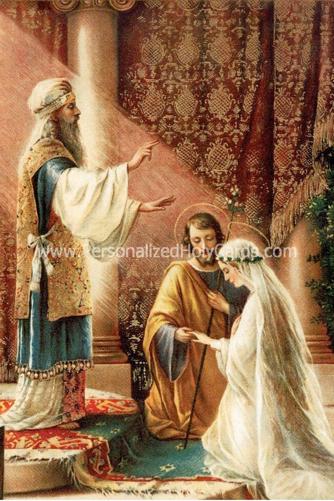Wedding of Mary & Joseph Magnet #Mag-9