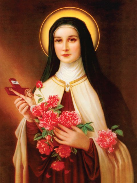 Morning Offering of St. Therese Prayer Card PC# 606