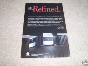 Mark Levinson No 334,335,336 mono Amp Ad 1999