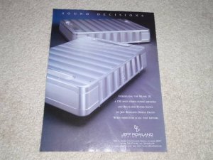 Jeff Rowland Model 10 Amplifier Ad, 1999, Article, Nice