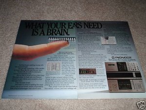 Pioneer SX-8 Receiver Ad,PL-88 Turntable,CT-9r tape 2 p