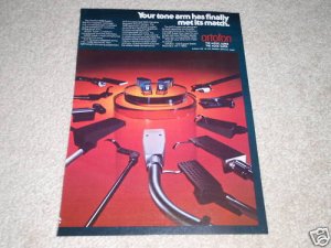Ortofon M20FL Super,M20E Super Cartridge Ad, 1978