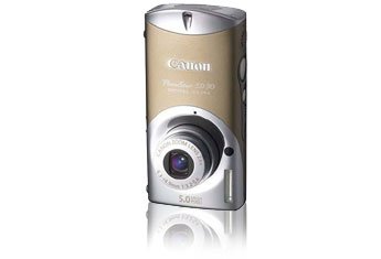 Canon PowerShot SD30 ELPH 5.0MP Dig. Camera (Glamour Gold)