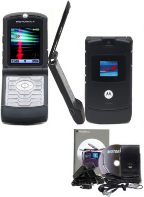 Motorola "Limited Edition" Razr V3 Slim Cellular Phone (Unlocked) GSM