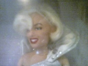 NEW IN ORIGINAL BOX SILVER SIZZLE MARILYN MONROE DOLL