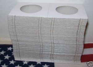 New 100 2x2 MYLARS~HOLDERS~FLIPS SMALL $ (SBA,SAC,PRES)