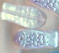 Fish Beads Czech Glass Detailed Crystal AB