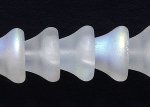 Crystal Frost Bell Flower Glass Beads Angel Dress Charm