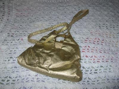 Vintage HL Glossy Gold Handbag Not for Wallflowers