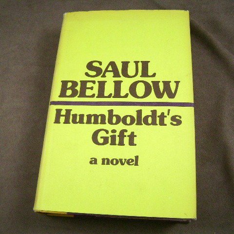 Humboldt's Gift A Novel by Saul Bellow HB