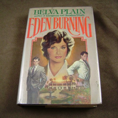 Eden Burning by Belva Plain Novel HB