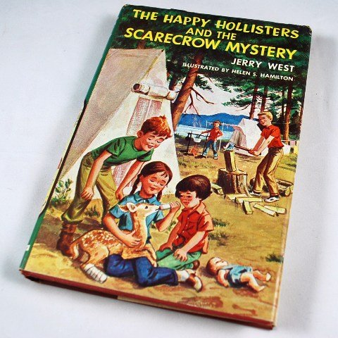 The Happy Hollisters and the Scarecrow Mystery by Jerry West HB