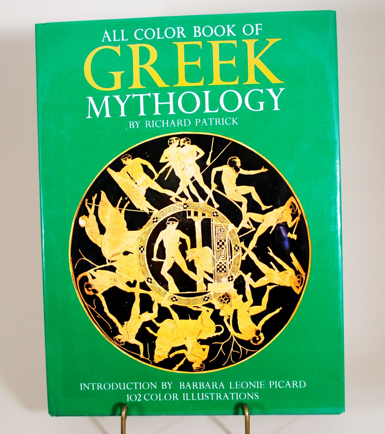 All Color Book of Greek Mythology by Richard Patrick 1972 Edition