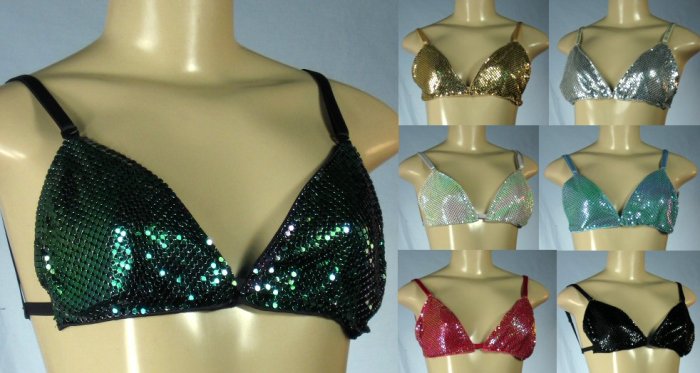 Junior Metal Bra Tops