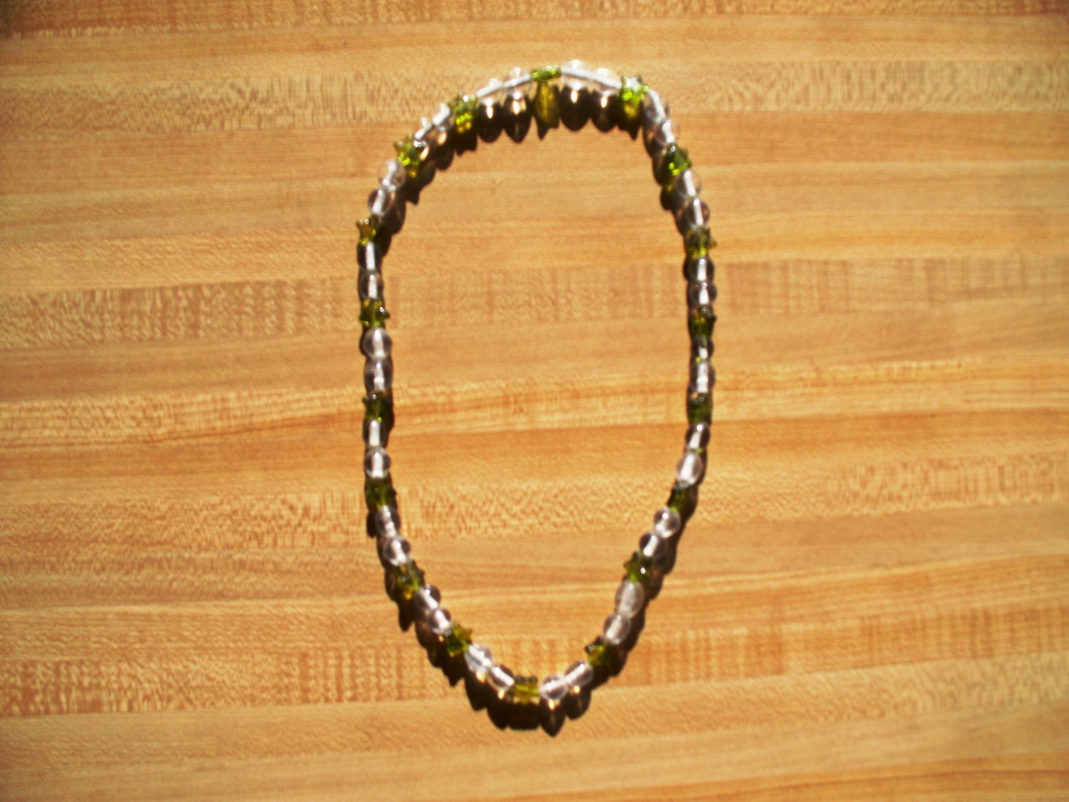 Green Star Light Necklace